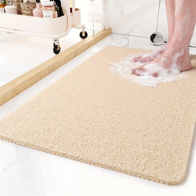 Tappetino antiscivolo per doccia | Tappetino da bagno ad asciugatura rapida e igienico con design drenante