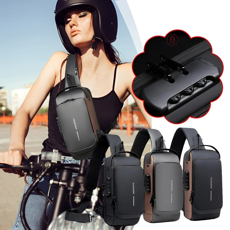 Antidiefstal Sling Tas met USB-Poort