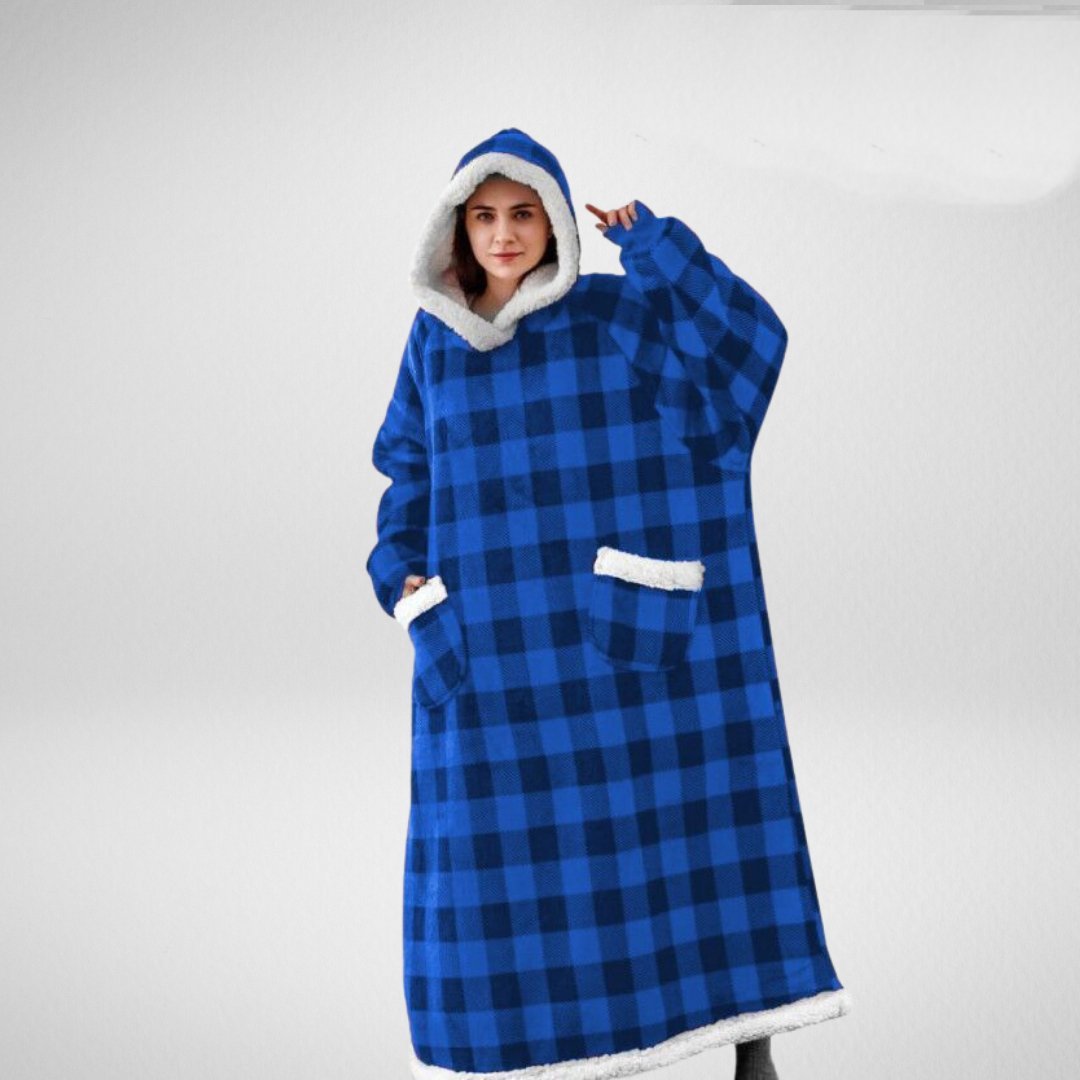 Draagbare oversized deken hoodie | Warm & Knus Snuggle Wear