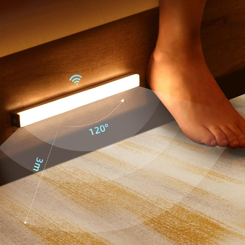 Draadloze LED Bewegingssensor Lamp | Oplaadbare Nachtverlichting voor Hallen