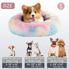 Kalmerende Donut Huisdierenmand | Wasbare Kunstbont Honden & Katten Mand