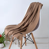 Lange Sjaal | Oversized Wikkel met Franjes