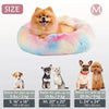 Kalmerende Donut Huisdierenmand | Wasbare Kunstbont Honden & Katten Mand