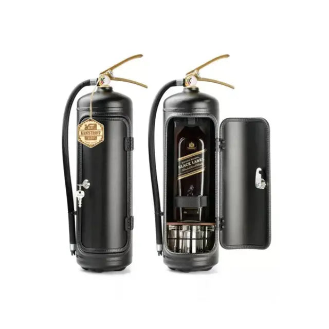 Hidden Mini Bar - Fire Extinguisher Shape with Secret Drink Storage
