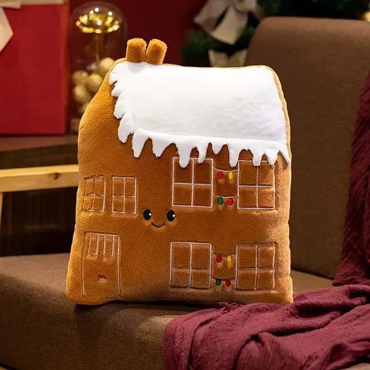 Cuscino Festivo Imbottito | Decorazione Renna per Regali di Natale e Capodanno