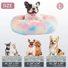 Kalmerende Donut Huisdierenmand | Wasbare Kunstbont Honden & Katten Mand