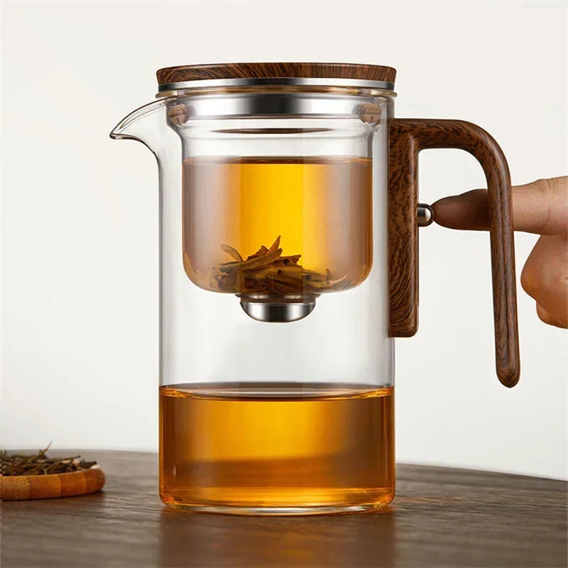 Glass Teapot with Infuser | Stylish Tea Maker for Loose Tea