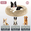 Kalmerende Donut Huisdierenmand | Wasbare Kunstbont Honden & Katten Mand