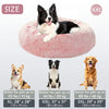 Kalmerende Donut Huisdierenmand | Wasbare Kunstbont Honden & Katten Mand