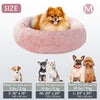 Kalmerende Donut Huisdierenmand | Wasbare Kunstbont Honden & Katten Mand