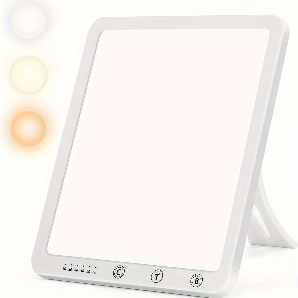 10,000 Lux Daylight Therapy Lamp | UV-Free with 3 Color Modes & Timer Function