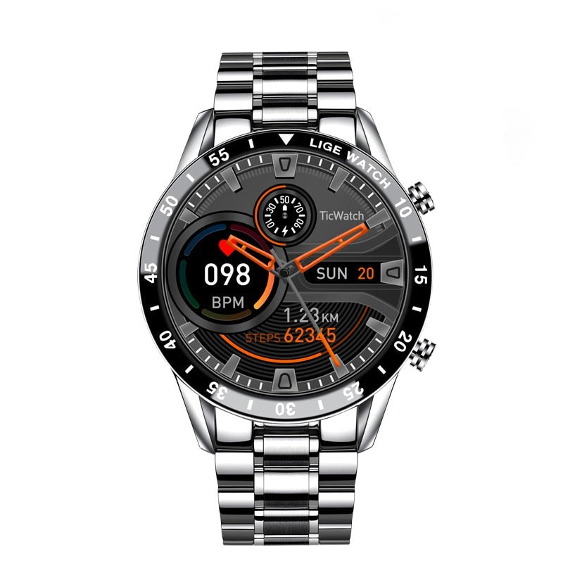 Slim men's watch | slim business and fitness tracker