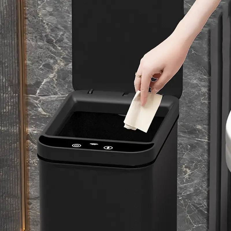 Cestino intelligente con sensore di movimento | Pattumiera automatica per la casa