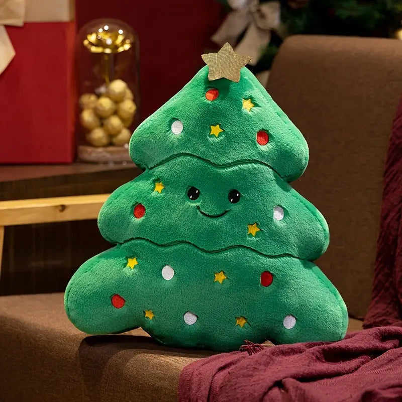 Cuscino Festivo Imbottito | Decorazione Renna per Regali di Natale e Capodanno