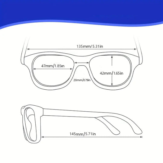 Men's Retro Titanium Glasses | Round Gunmetal Frame for Daily Use