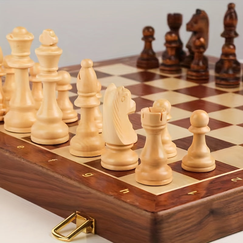 Wooden Chess Game | Strategic Board Game for Competition