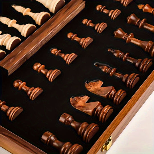 Wooden Chess Game | Strategic Board Game for Competition