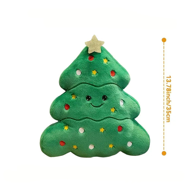 Cuscino Festivo Imbottito | Decorazione Renna per Regali di Natale e Capodanno