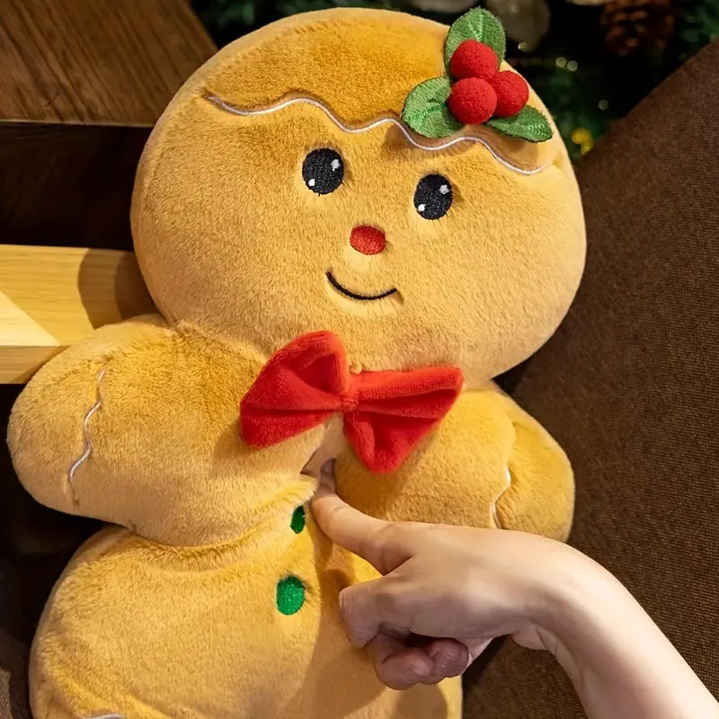 Cuscino Festivo Imbottito | Decorazione Renna per Regali di Natale e Capodanno