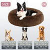 Kalmerende Donut Huisdierenmand | Wasbare Kunstbont Honden & Katten Mand