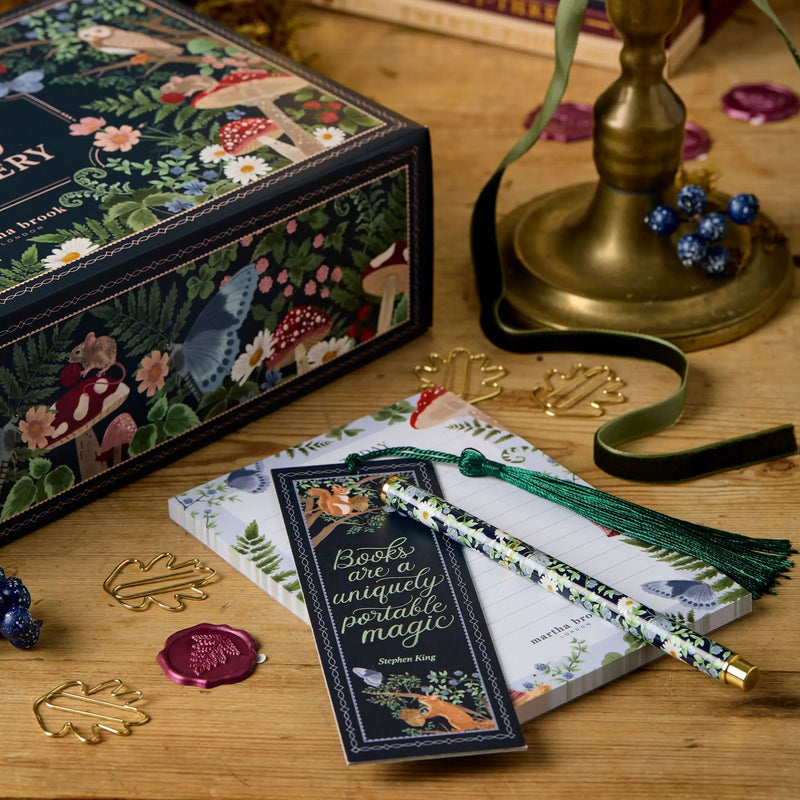 Creatieve Bos Adventskalender | Inschrijfbare Stationaire Doos
