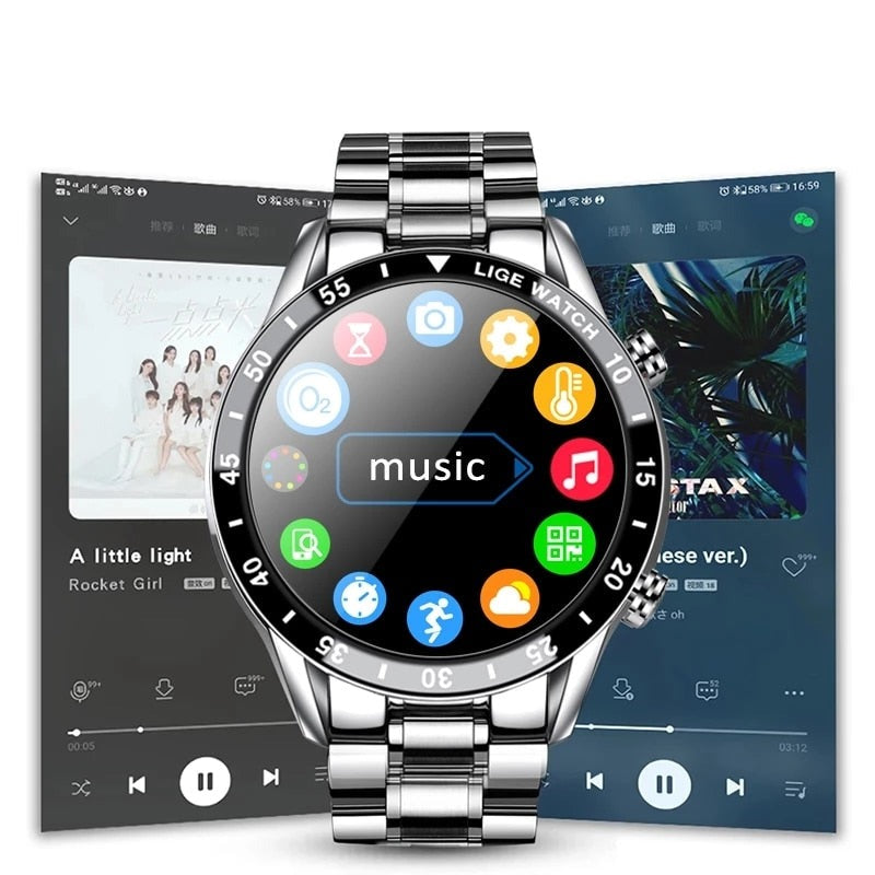 Orologio da uomo sottile | tracker business e fitness snello