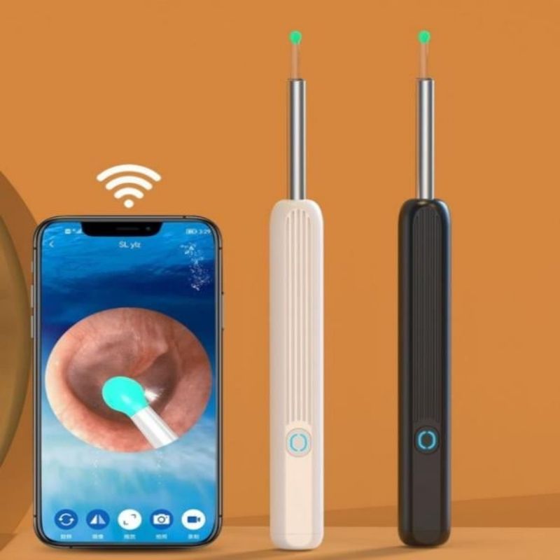 Pulitore visivo per orecchie 1080p | Set di strumenti HD per la rimozione del cerume