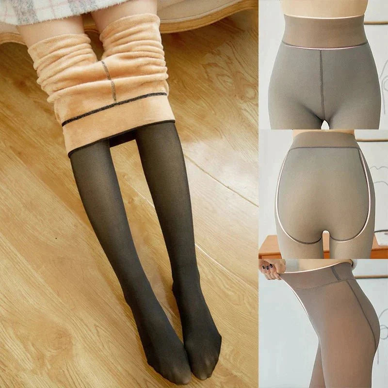 Winter Geïsoleerde Legging | Ondoorzichtige Thermische Panty voor Koud Weer