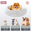 Kalmerende Donut Huisdierenmand | Wasbare Kunstbont Honden & Katten Mand