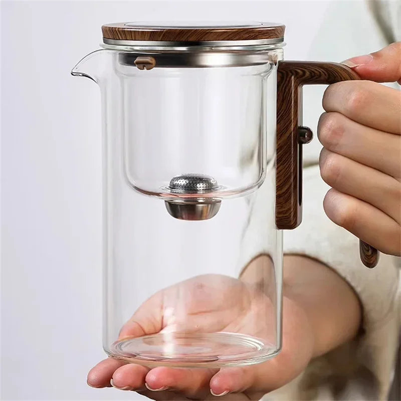 Glass Teapot with Infuser | Stylish Tea Maker for Loose Tea