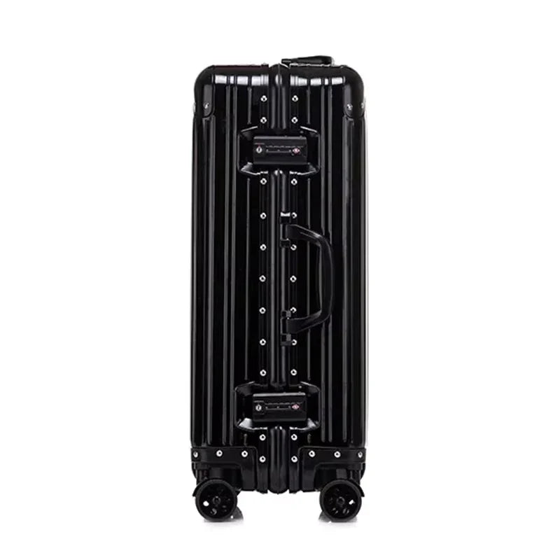 Hardcase aluminium-magnesium Koffer - Zakelijke Trolley met Spinnerwielen