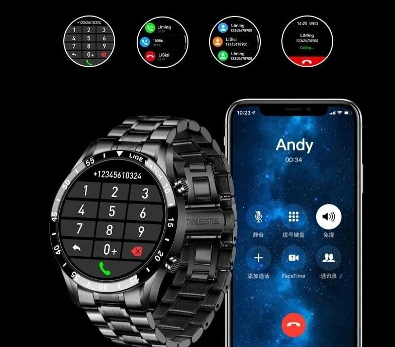 Orologio da uomo sottile | tracker business e fitness snello