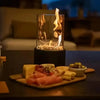 Draagbare vuurlantaarn voor op tafel | Decoratief accent voor binnen en buiten