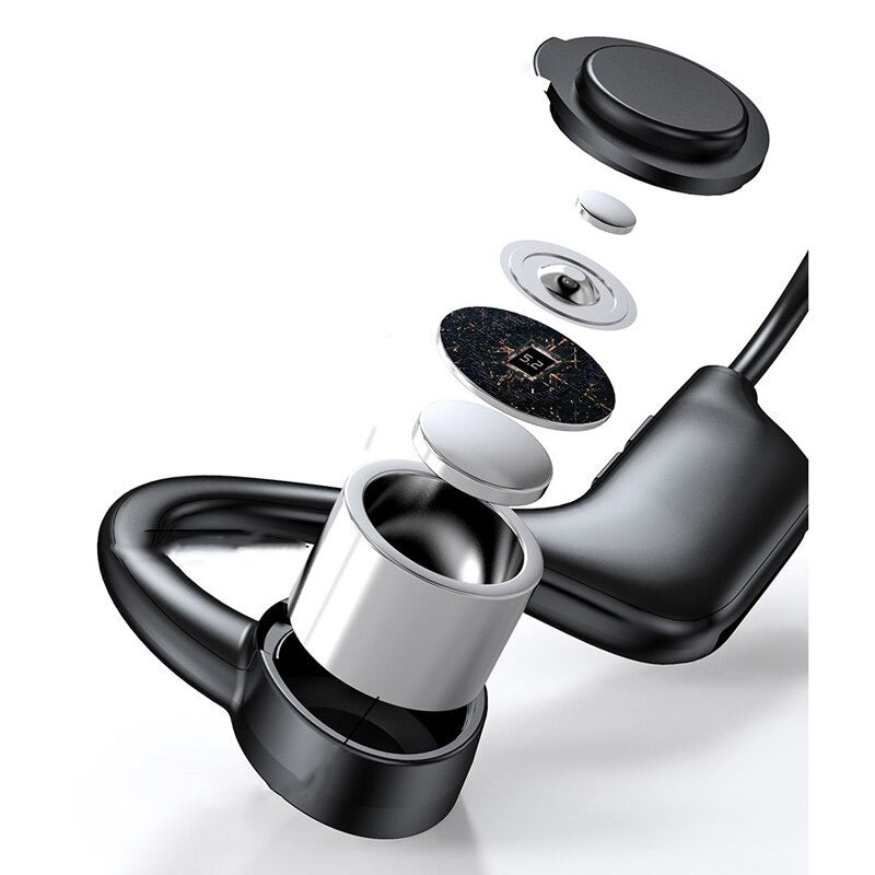 Cuffie a conduzione ossea wireless | Cuffie open-ear per sport e allenamento