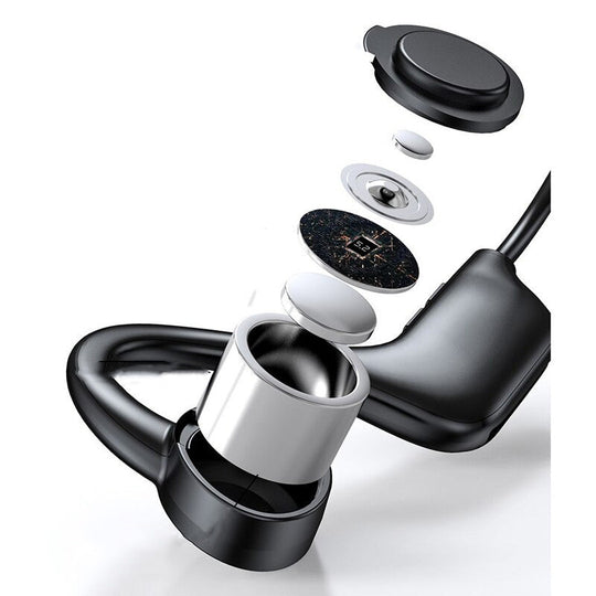 Cuffie a conduzione ossea wireless | Cuffie open-ear per sport e allenamento