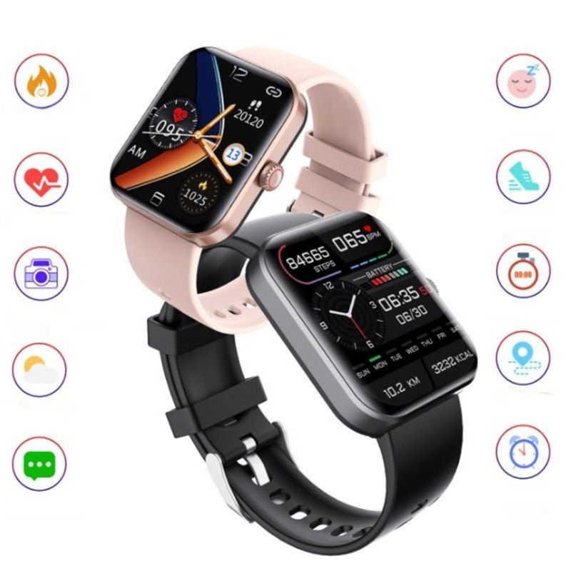 Montre de santé intelligente | glycémie, fréquence cardiaque