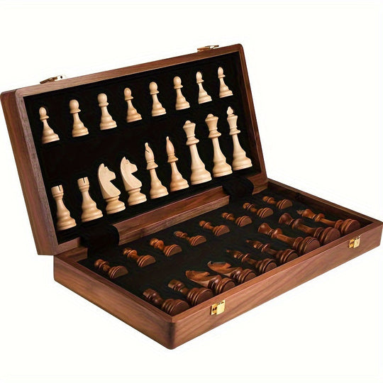 Wooden Chess Game | Strategic Board Game for Competition