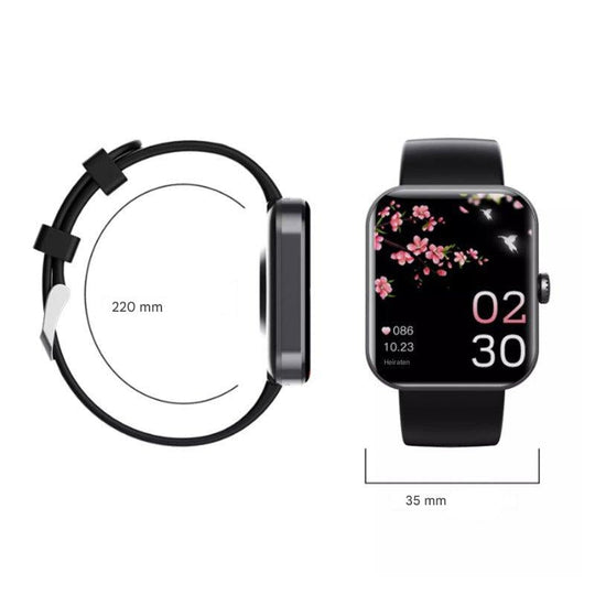 Montre de santé intelligente | glycémie, fréquence cardiaque