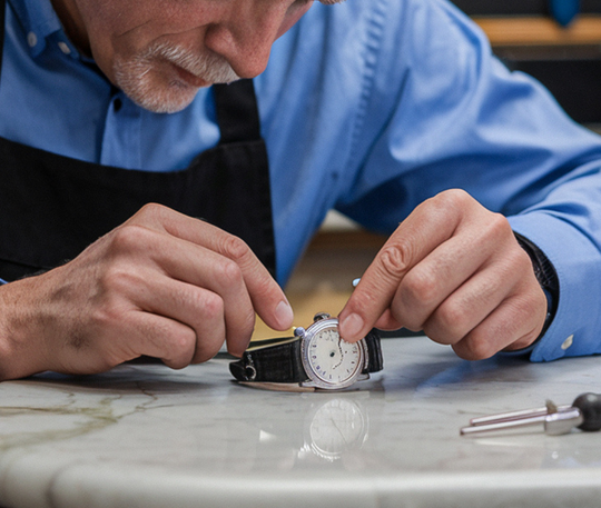 Maanfase Chronograaf Horloge voor Heren | 42mm Kast Roségoud