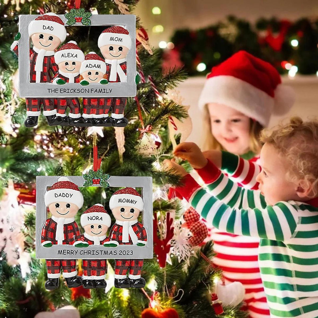 DIY Personal Family Christmas Decoration – Unique Tree Ornament