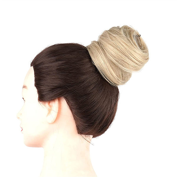 Paardestaart haarverlenging | lange dubbelgevlochten clip-in paardenstaart voor extra volume en volheid