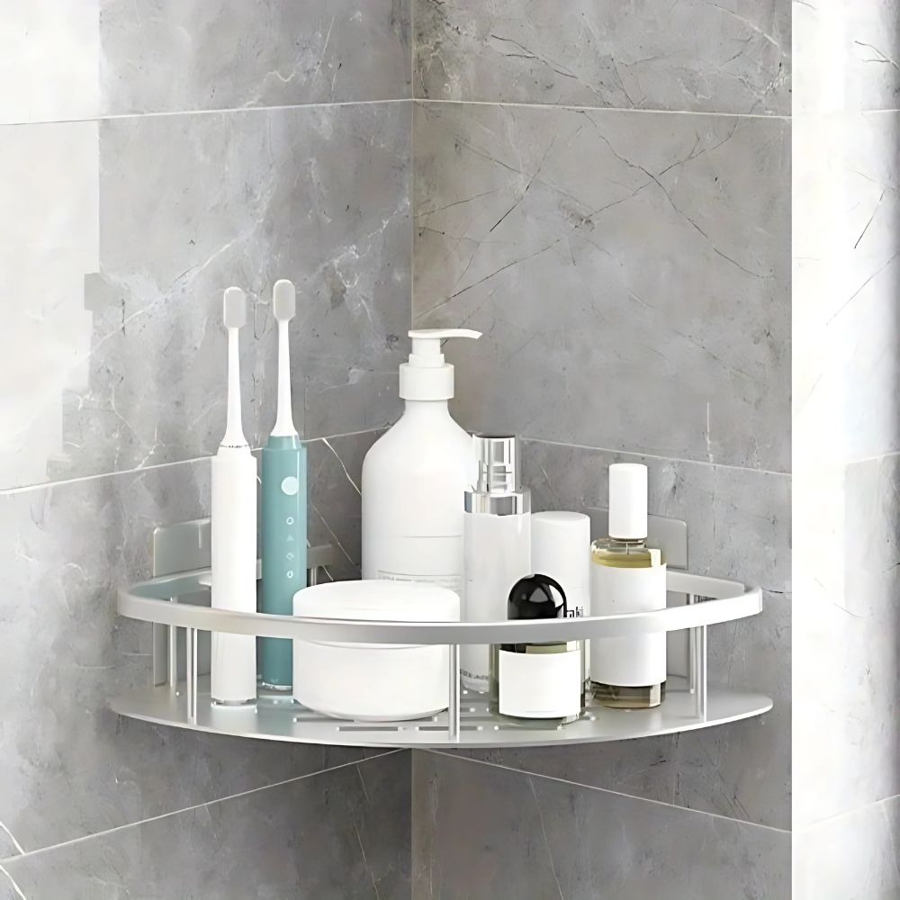 1 en 2 niveaus roestvrij badkamer organizer