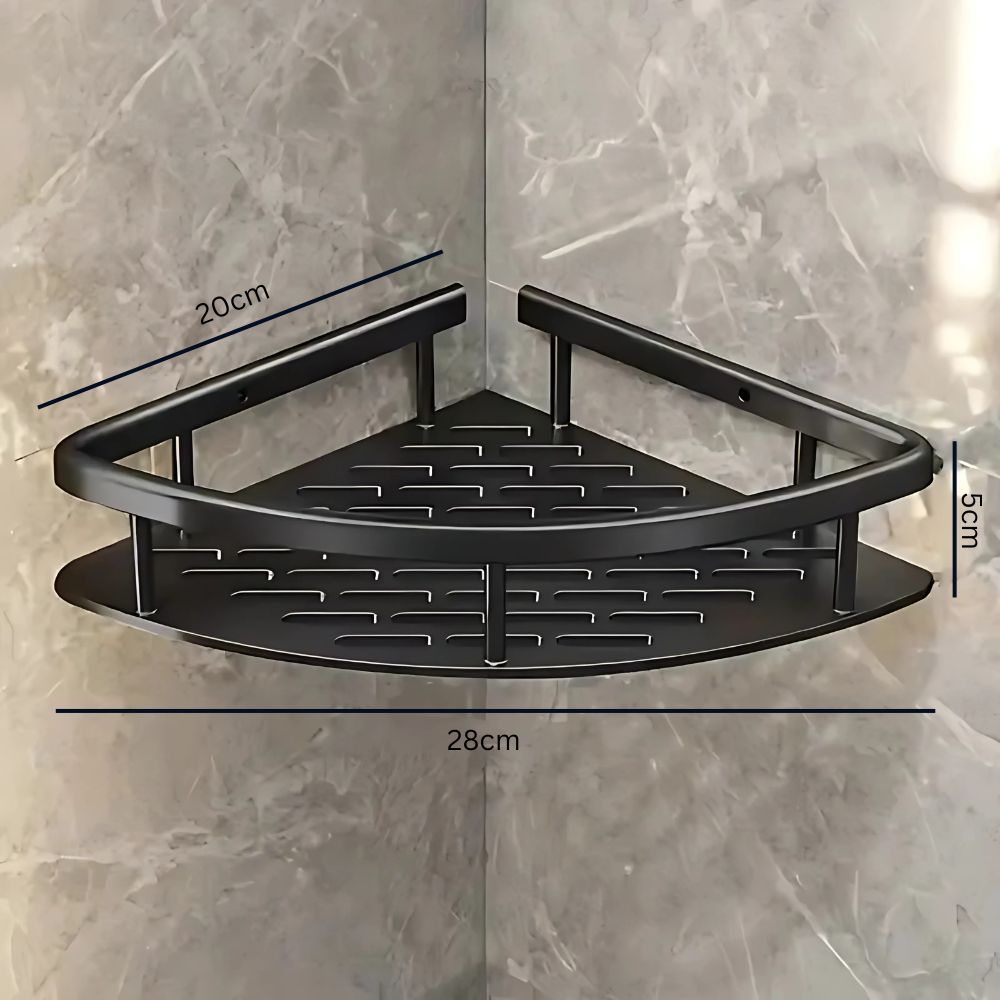 1 en 2 niveaus roestvrij badkamer organizer