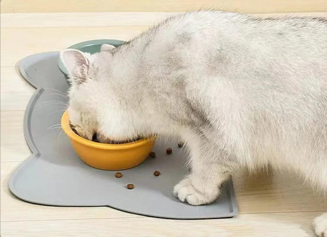 Tappetino Anti-Inquinamento per Gatto – Antiscivolo Facile da Pulire Pad in Silicone