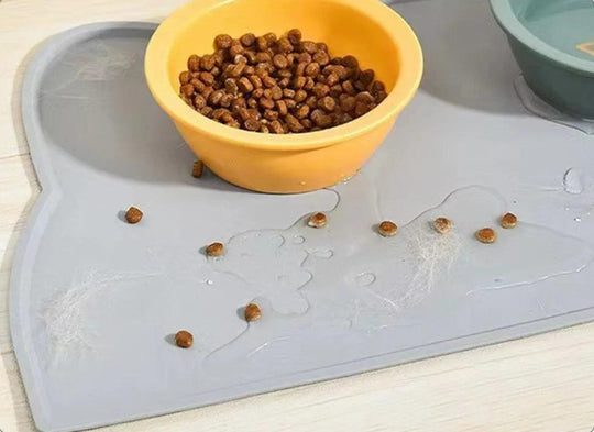 Tappetino Anti-Inquinamento per Gatto – Antiscivolo Facile da Pulire Pad in Silicone