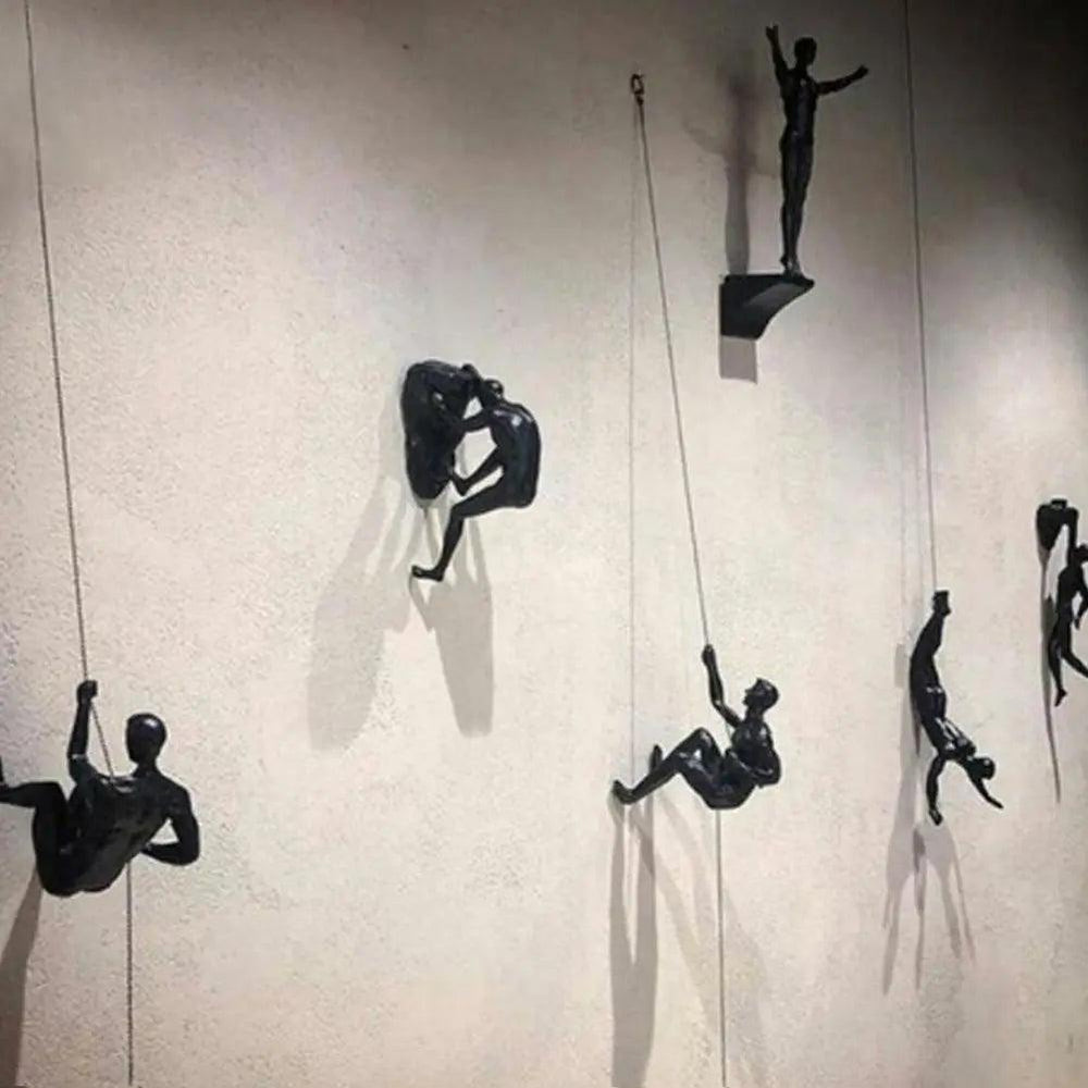 Wall decoration made of resin