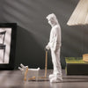 Banksy Man & Honden Kunst Sculptuur