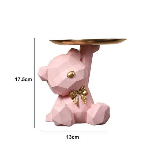 Bulldog Butler Storage Ornament