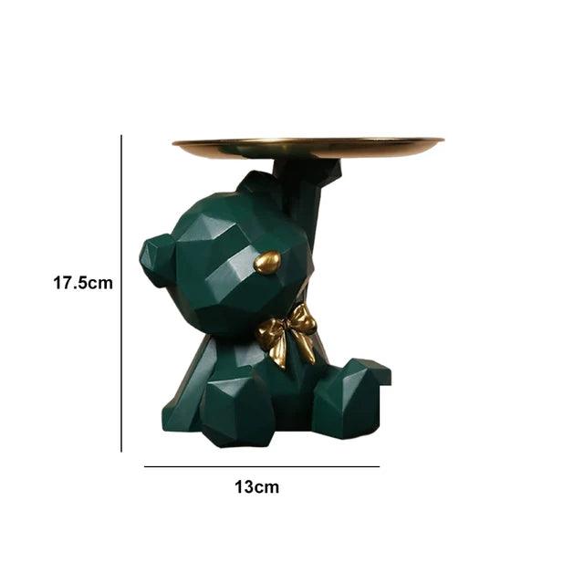 Bulldog Butler Storage Ornament