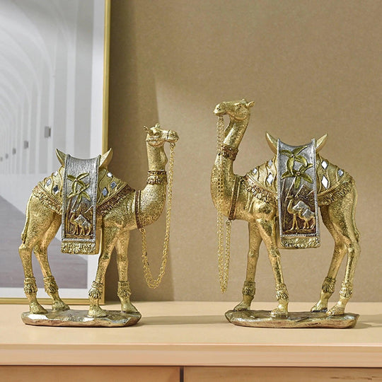 Camel Resin Table Ornament